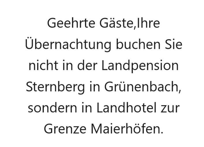 Uebernachtungsmoeglichkeit In Maierhoefen Grunenbach 外观 照片